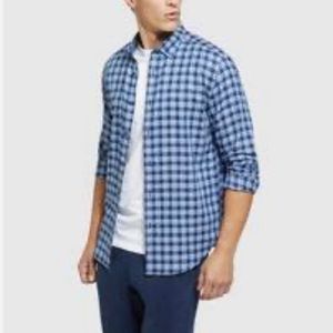 Vineyard Vines classic fit linen blend shirt